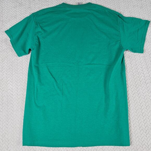 Houston Rockets Glidan Sz Medium St. Patrick's Day Shamrock Fan Tee Green Yellow - Picture 2 of 6